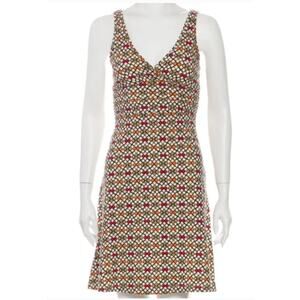 Patagonia Mini Dress Retro Print Sleeveless A line Size Small